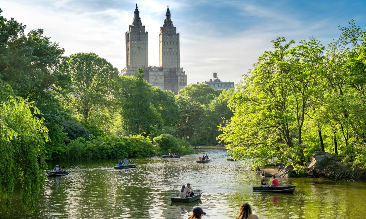 Central Park in Manhattan, New York City in 8K 3D VR