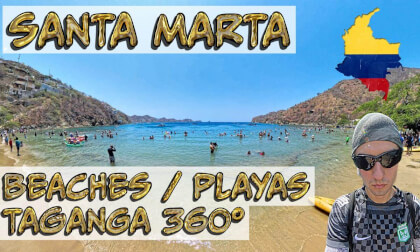 🏖️TAGANGA BEACH 🌊 SANTA MARTA COLOMBIA 🌎 360° VR (Part 1) VR Video 🏖️TAGANGA BEACH 🌊 SANTA MARTA COLOMBIA 🌎 360° VR (Part 1) VR