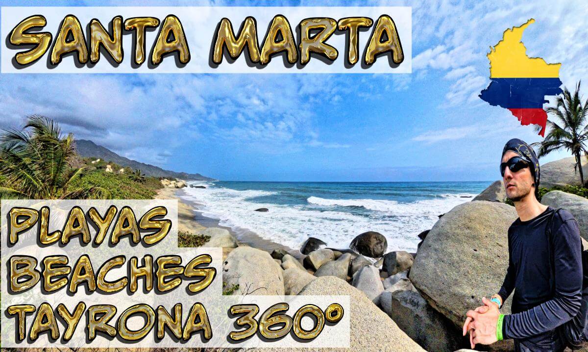 🏖️TAYRONA 🌊 SANTA MARTA COLOMBIA 🌎 360° VR (Part 1)