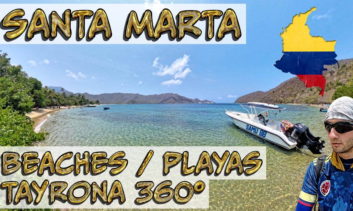 🏖️TAYRONA 🌊 SANTA MARTA COLOMBIA 🌎 360° VR (Part 3)