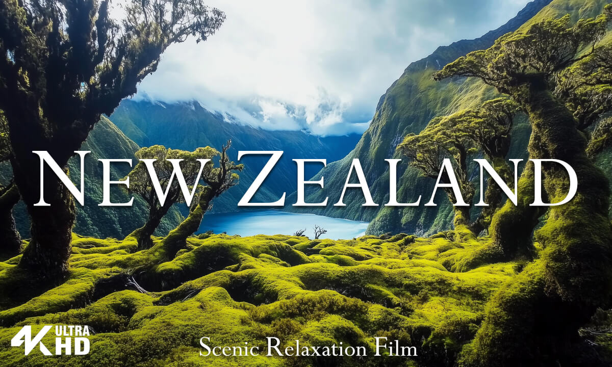 New Zealand in 4K VR – Spectacular Nature and Cultural Wonders Glaciers, Lakes & Maori Legends