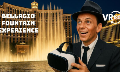 Bellagio Fountain Show in 180° VR | Day & Night Las Vegas Experience VR Video Bellagio Fountain Show in 180° VR | Day & Night Las Vegas Experience VR