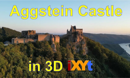Aggstein Castle, Wachau, Austria in 3D SBS LR video for VR VR Video Aggstein Castle, Wachau, Austria in 3D SBS LR video for VR VR