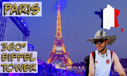 WONDERFUL EIFFEL TOWER 🗼 PARIS FRANCE 🌎 360° VR (Part 1) VR Video WONDERFUL EIFFEL TOWER 🗼 PARIS FRANCE 🌎 360° VR (Part 1) VR