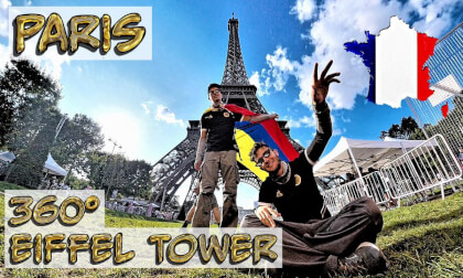 WONDERFUL EIFFEL TOWER 🗼 PARIS FRANCE 🌎 360° VR (Part 2) VR Video WONDERFUL EIFFEL TOWER 🗼 PARIS FRANCE 🌎 360° VR (Part 2) VR