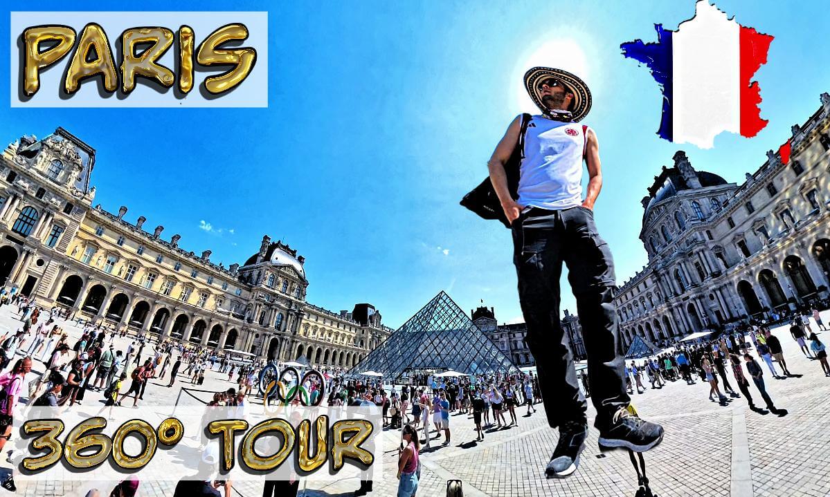 CITY TOUR 🗼 IMPRESSIVE PARIS FRANCE 🌎 360° VR (Part 3)