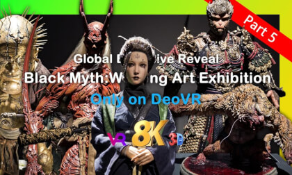Black Myth Wukong Art Exhibition - Exclusive XR Hangzhou | 黑神话:悟空艺术展 - 全球独家XR沉浸 (Part 5) VR Video Black Myth Wukong Art Exhibition - Exclusive XR Hangzhou | 黑神话:悟空艺术展 - 全球独家XR沉浸 (Part 5) VR