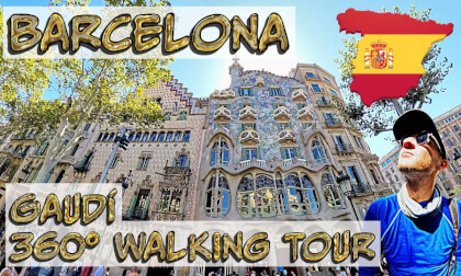 ICONIC GAUDÍ BUILDINGS 🕍 BARCELONA SPAIN 🌎 360° VR VR Video ICONIC GAUDÍ BUILDINGS 🕍 BARCELONA SPAIN 🌎 360° VR VR