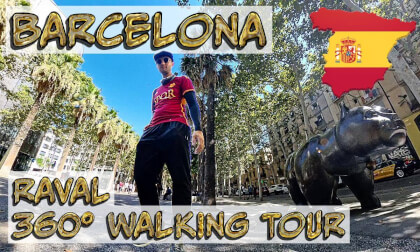 ICONIC RAVAL 🏛️ BARCELONA SPAIN 🌎 360° VR VR Video ICONIC RAVAL 🏛️ BARCELONA SPAIN 🌎 360° VR VR