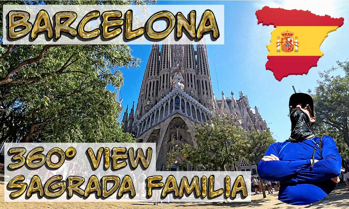 ICONIC HOLY FAMILY ⛪ SAGRADA FAMILIA BARCELONA SPAIN 🌎 360° VR