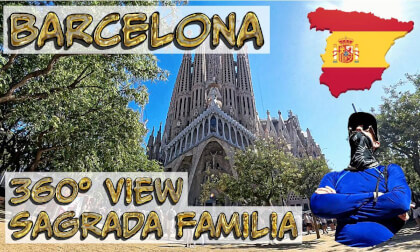 ICONIC HOLY FAMILY ⛪ SAGRADA FAMILIA BARCELONA SPAIN 🌎 360° VR VR Video ICONIC HOLY FAMILY ⛪ SAGRADA FAMILIA BARCELONA SPAIN 🌎 360° VR VR
