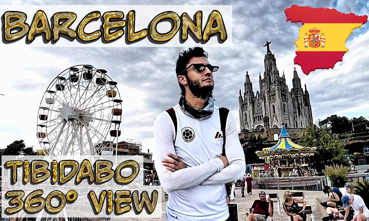 ICONIC TIBIDABO 🎡 BARCELONA SPAIN 🌎 360° VR