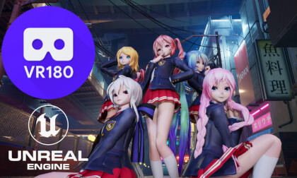 [MMD]Unreal Engine 5 : (Haku,Luka,Miku,Rin,Teto) Schoolgirl Outfit | Kimagure Mercy