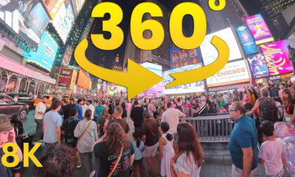 360° VR NYC Night Walk - Times Square 8k VR Video 360° VR NYC Night Walk - Times Square 8k VR