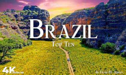 Top 10 Places To Visit In Brazil - Virtual Travel in 4K Top 10 Places To Visit In Brazil - Virtual Travel in 4K