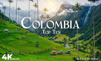 Top 10 Places To Visit In Colombia - Virtual Travel in 4K Top 10 Places To Visit In Colombia - Virtual Travel in 4K