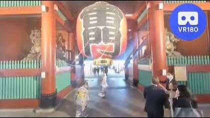 Kaminarimon, Asakusa. VR180 Virtual Experience