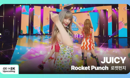 [8K Upscaling S3D] VENTA X -’THE SHOW’ : Rocket Punch - JUICY