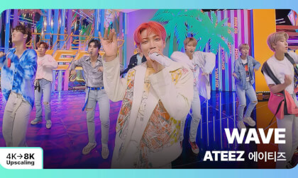 [8K Upscaling S3D] VENTA X -’THE SHOW’ : ATEEZ - WAVE