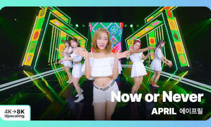 [8K Upscaling S3D] VENTA X -’THE SHOW’ : APRIL - Now or Never