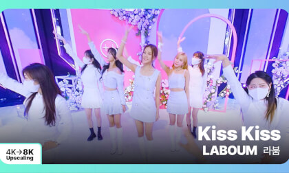 [8K Upscaling S3D] VENTA X -’THE SHOW’ : LABOUM - Kiss Kiss
