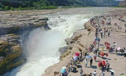 VR 360° Wandering China: Hukou Waterfall of the Yellow River   vr漫游中国:黄河壶口瀑布 VR Video VR 360° Wandering China: Hukou Waterfall of the Yellow River   vr漫游中国:黄河壶口瀑布 VR
