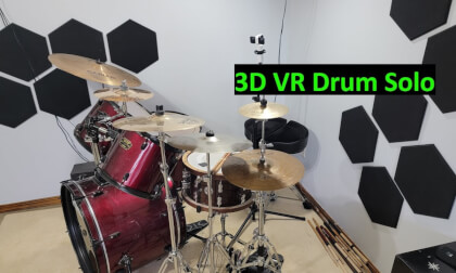 1st Person VR Drum Solo