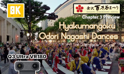 Hyakumangoku Odori Nagashi Dances chapter3 Preview - Q3U VR180 VR Video Hyakumangoku Odori Nagashi Dances chapter3 Preview - Q3U VR180 VR