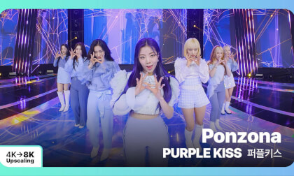 [8K Upscaling S3D] VENTA X -’THE SHOW’ : PURPLE KISS - Ponzona