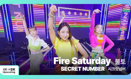 [8K Upscaling S3D] VENTA X -’THE SHOW’ : SECRET NUMBER - Fire Saturday