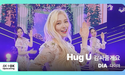 [8K Upscaling S3D] VENTA X -’THE SHOW’ : DIA - Hug U