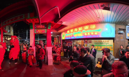 Chinese celebration in the city VR Video Chinese celebration in the city VR