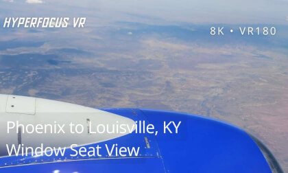 Flight: Arizona to Kentucky Witness the Transformation! 🏜️🌳