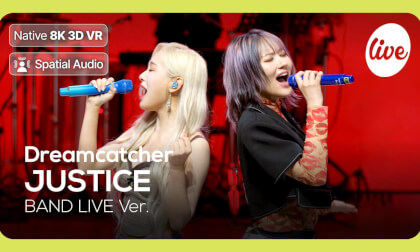 [8K S3D] VENTA X -’it’s Live’ : Dreamcatcher - JUSTICE