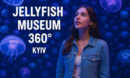Insta 360 x4 Jellyfish in Kyiv  Dive into the Magic  VR 360 Experience Insta 360 x4 Jellyfish in Kyiv  Dive into the Magic  VR 360 Experience