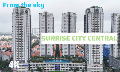 [VR180] From the sky - Sunrise City Central, Hồ Chí Minh, Việt Nam
