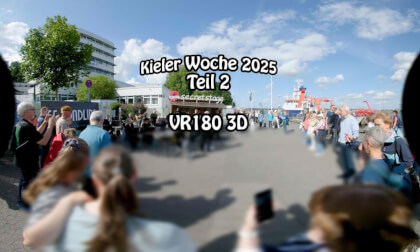 Kieler Woche 2025 (Rundgang Teil 2 - Kiellinie und Spiellinie) - VR180 3D VR Video Kieler Woche 2025 (Rundgang Teil 2 - Kiellinie und Spiellinie) - VR180 3D VR