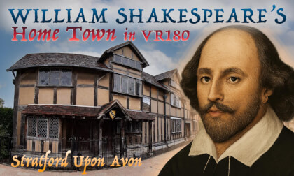 William Shakespeare's Home Town Tour - Stratford Upon Avon VR Video William Shakespeare's Home Town Tour - Stratford Upon Avon VR
