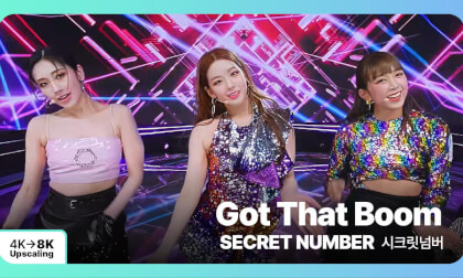 [8K Upscaling S3D] VENTA X -’THE SHOW’ : SECRET NUMBER - Got That Boom