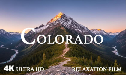 Colorado 4K – Relaxing Scenery & Hidden Gems with Calming Music VR Video Colorado 4K – Relaxing Scenery & Hidden Gems with Calming Music VR