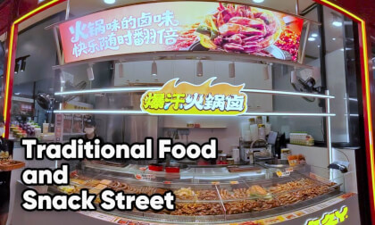 Traditional Food and Snack Street VR Video Traditional Food and Snack Street VR