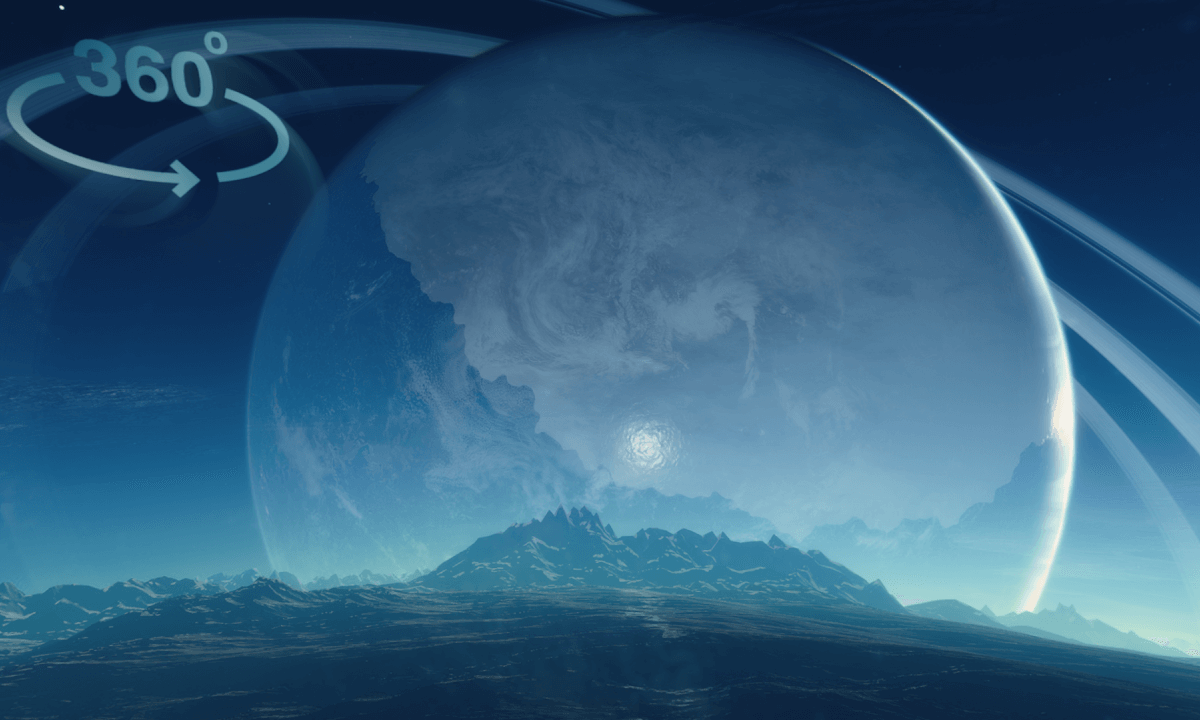 Most Insane Timelapse You Will See of an Exoplanet | DeoVR