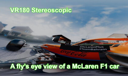 The McLaren and the Fly (VR180) VR Video The McLaren and the Fly (VR180) VR