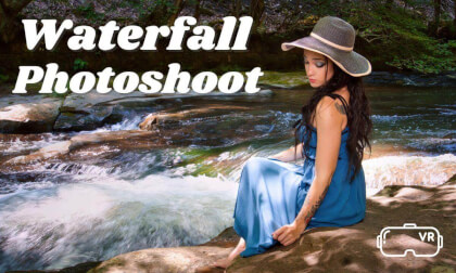 Waterfall Photoshoot with Trish