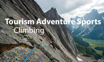 Tourism Adventure Sports- Climbing VR Video Tourism Adventure Sports- Climbing VR
