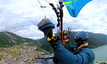 20250711 Molveno landing,Italy VR Video 20250711 Molveno landing,Italy VR