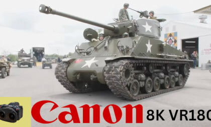 Sherman Tank Armed Forces Day Findlay Ohio 2023 Canon 8K60 VR180