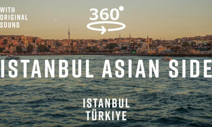 Istanbul Asian Side – Türkiye 🇹🇷 | 360° Walking Tour | Original Sound
