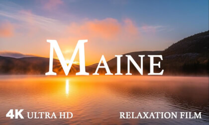 Maine 4K – Relaxing Scenery & Hidden Gems with Calming Music Maine 4K – Relaxing Scenery & Hidden Gems with Calming Music