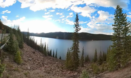 Turquoise Lake Electric Longboard Cruise!  #3